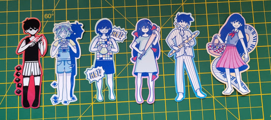 Omori Headspace Stickers