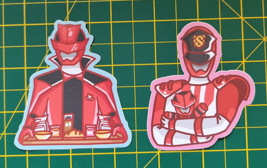 Lupinranger vs Patranger Stickers