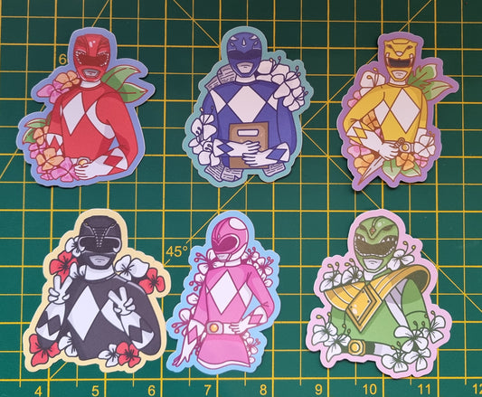 Mighty Morphin/Zyuranger Stickers