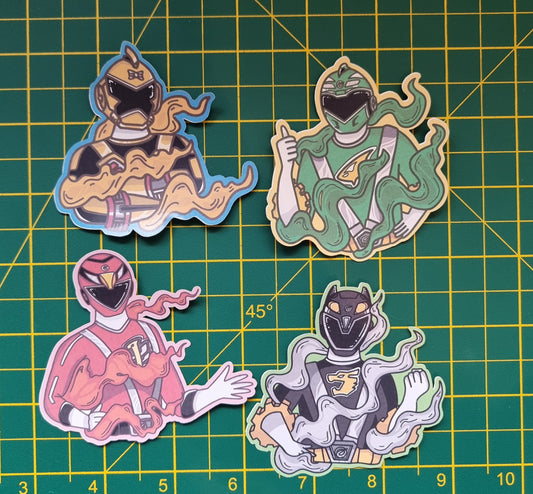 Go-Onger/PR RPM Stickers