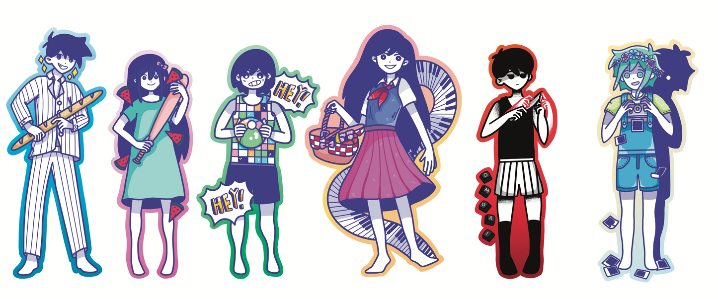 Omori Headspace Stickers